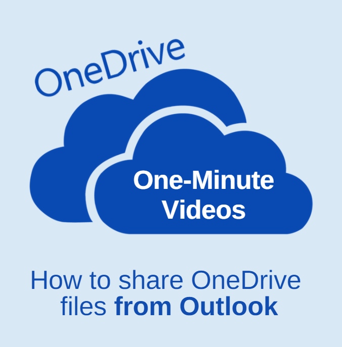 OneDrive share from outlook video humbnail