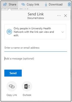 Share Window with UHN Users