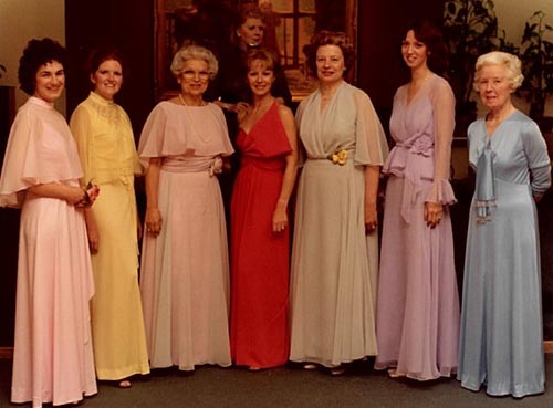 Women in dresses 