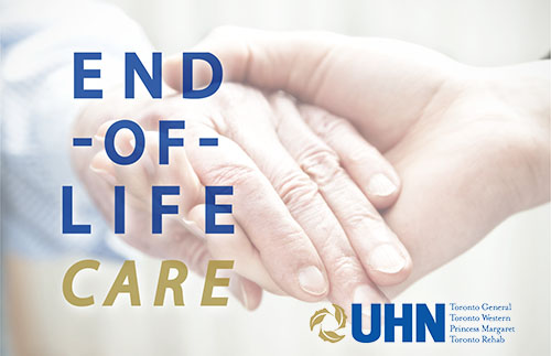 Photo of holding hands - End of Life Care - Banner 