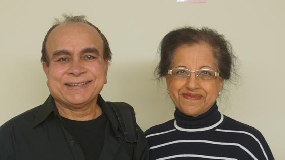 Image of Gurdip Bhatia and his wife, Jasraj
