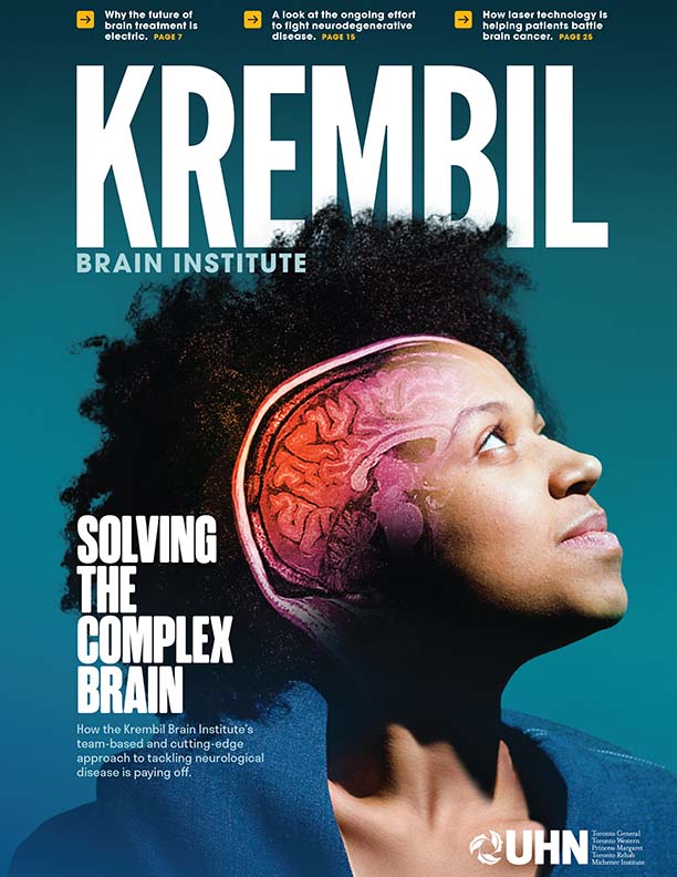 Krembil Brain Institute 2021 Magazine Cover