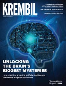 Krembil Magazine on Globe and Mail 2018 edition