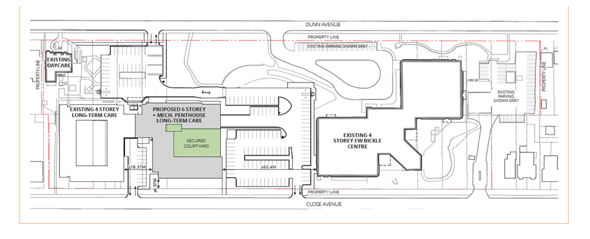 Updated Lakeside Long Term Care Centre Design