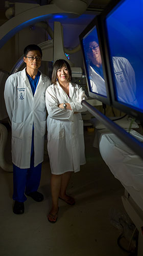 Dr. Kong Teng Tan and Dr. Elsie Nguyen