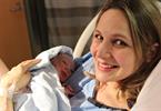 Laura Markovic with her baby - pregnant with heart condition