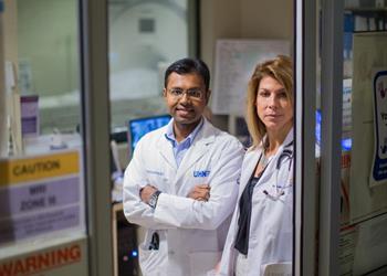Dr. Dinesh Thavendiranathan and Nurse Practitioner Linda Belford