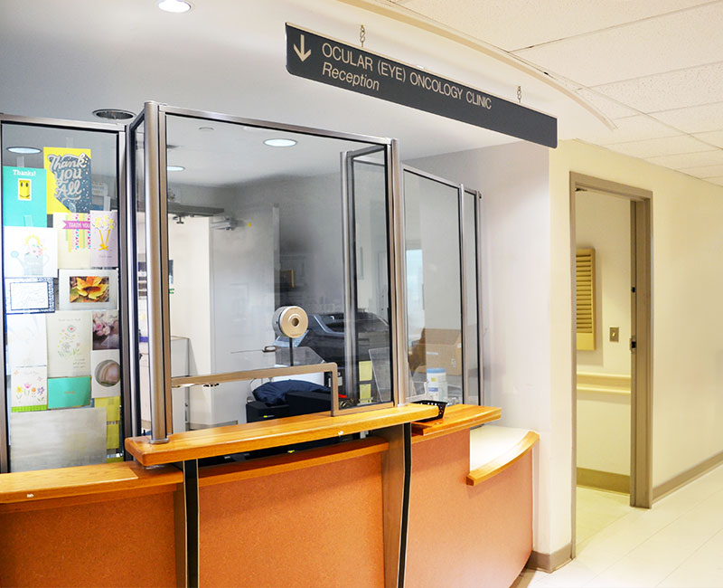 Ocular Oncology Clinic Area