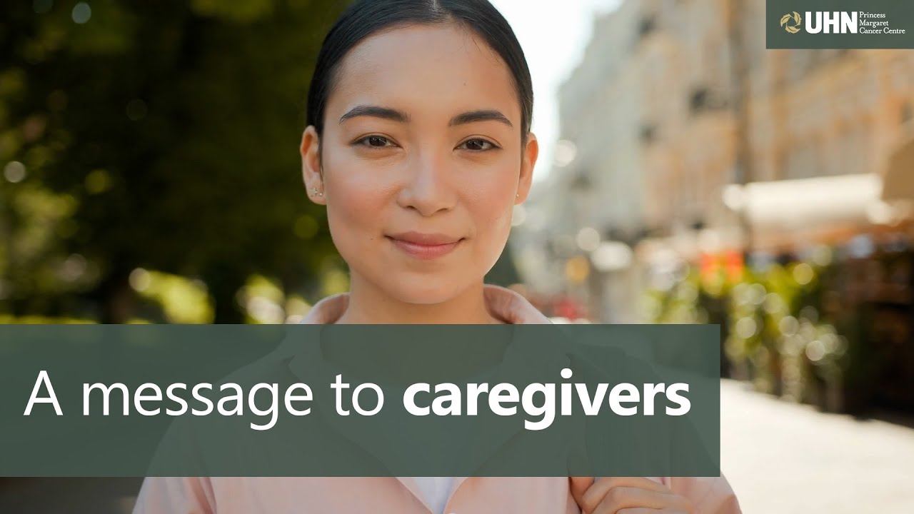 A Message to Caregivers