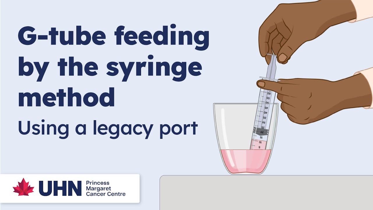 Using a legacy port - Syringe Method