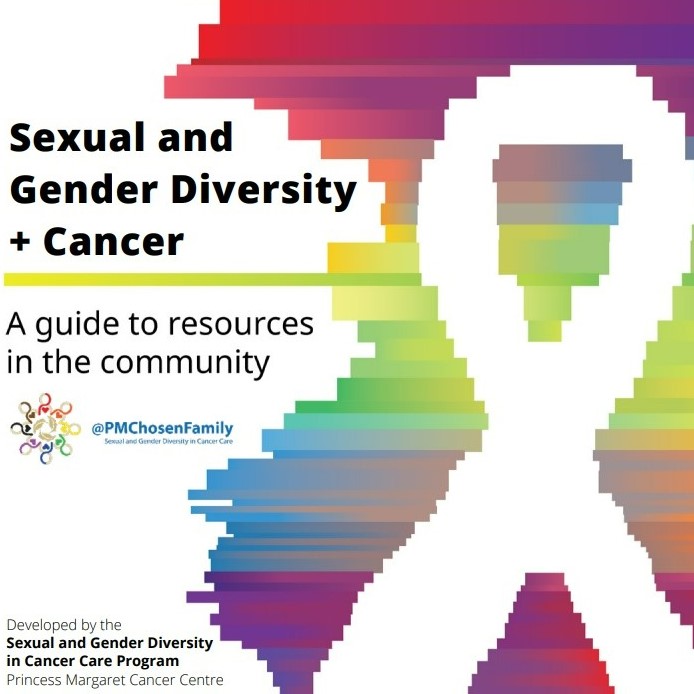 Cover of Sexual and Gender Diversity + Cancer Resource Guide