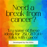 Need a Break from Cancer? resource cover page
