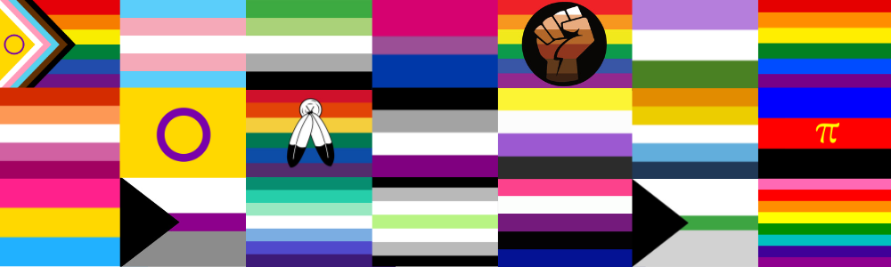 pride flags banner