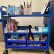 sreading therapy cart