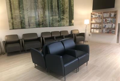 AYA Palliative Care Clinic waiting area