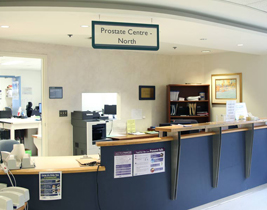Image of the Genitourinary Clinic waiting area