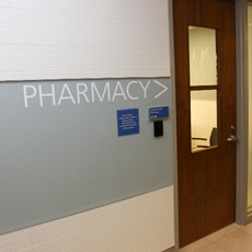 Image of pharmacy on 4th floor