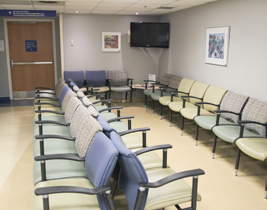 Red Blood Cell Clinic reception area