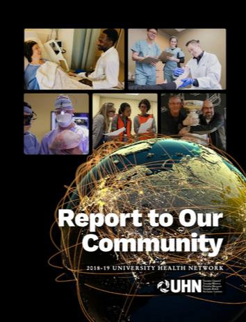 Cover of UHN Report to the Community