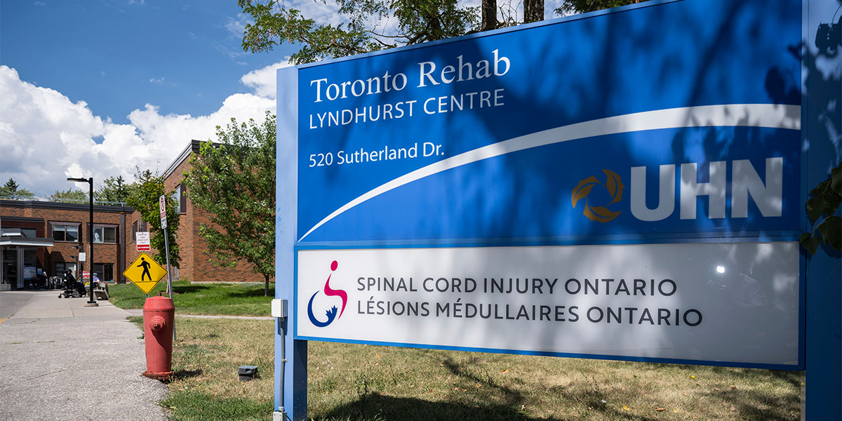 Toronto Rehab Lyndhurst Centre
