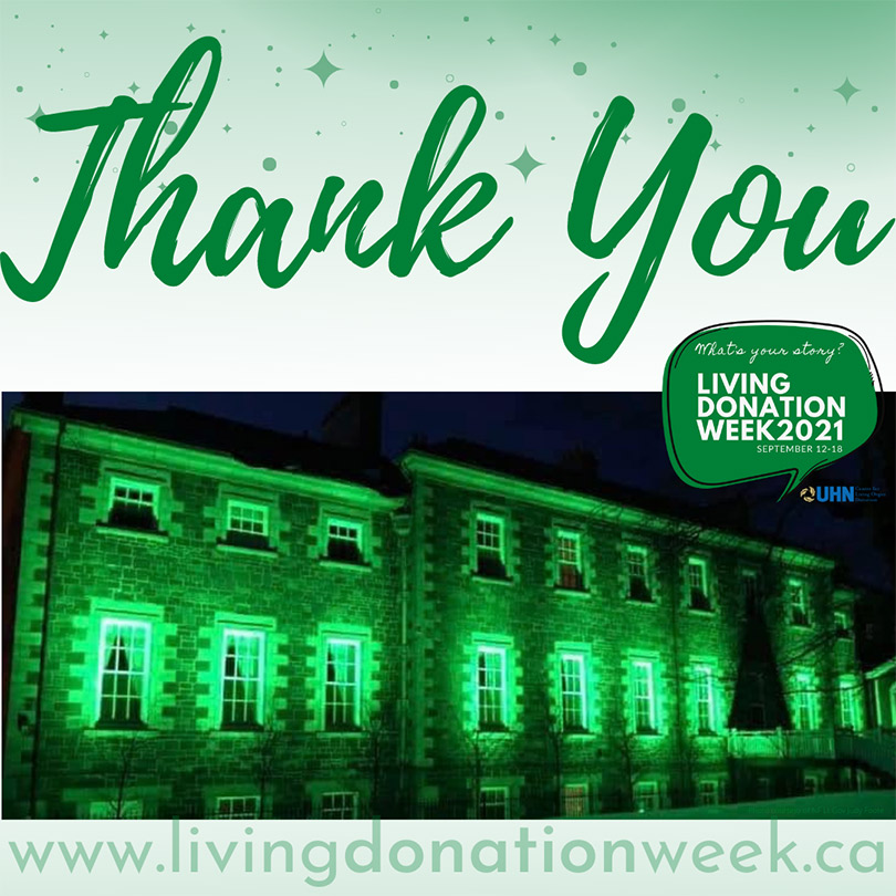 Thank you Living Donation Week 2021, September 12-18