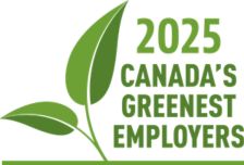 Canada's Greenest Employers logo 2025