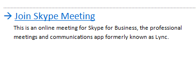 Skype meeting