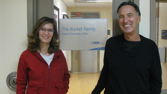 Image of Lara Kaufman and Howard Rocket 