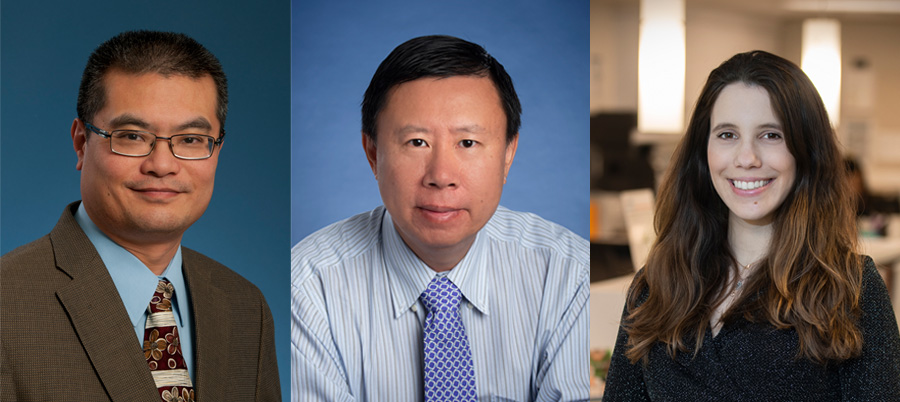 Dr. Geoffrey Liu, Dr. Wei Xu, and Dr. Aline Fusco Fares