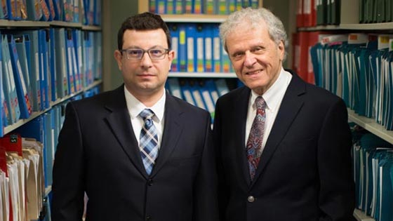 Dr. Zahi Touma (L) and Dr. Murray Urowitz 