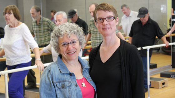 o-Anne Howe (left) and Nancy Salbach (right)