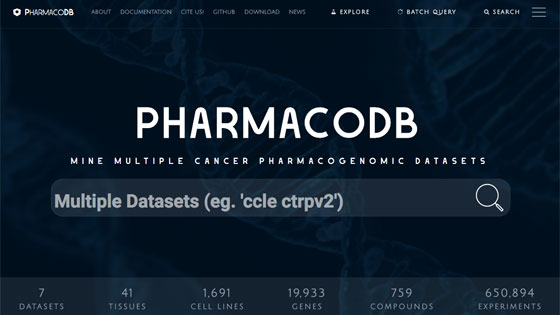 PharmacoDB