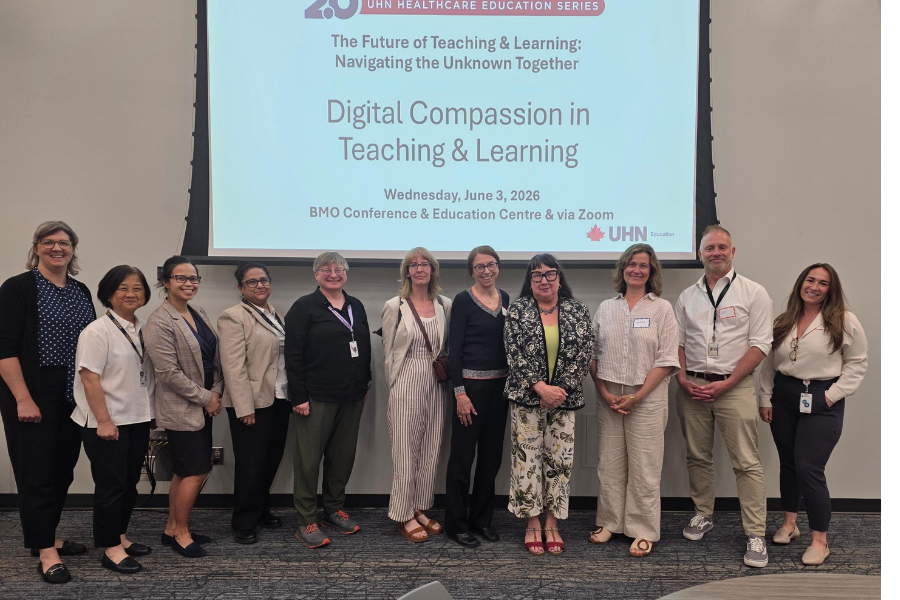 Group photo of Digital Compassion team