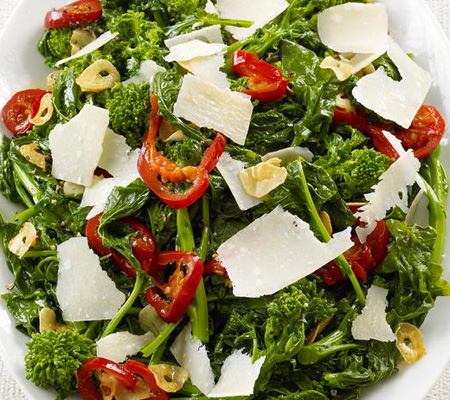 Broccoli Rabe with Cherry Peppers