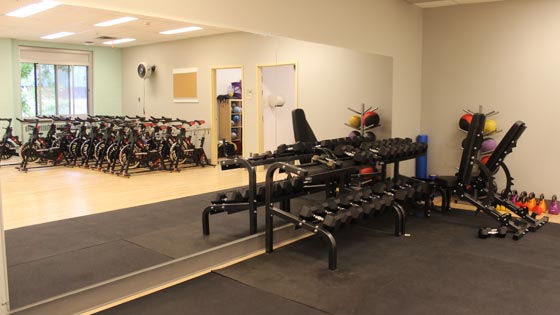 Image of exercise space at Toronto General Hospital