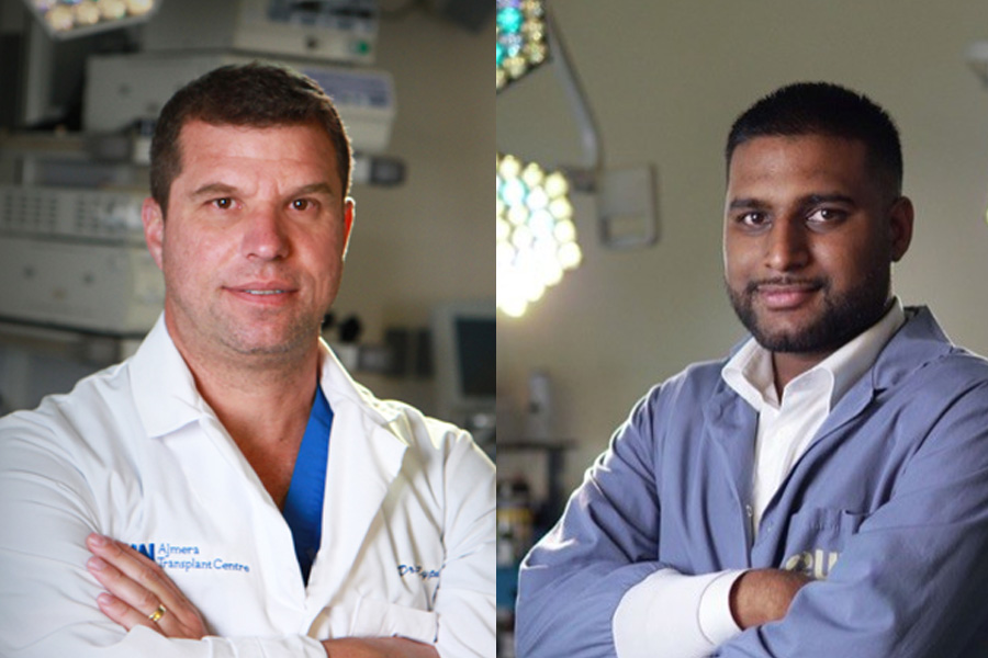Dr. Marcelo Cypel and Dr. Aadil Ali 