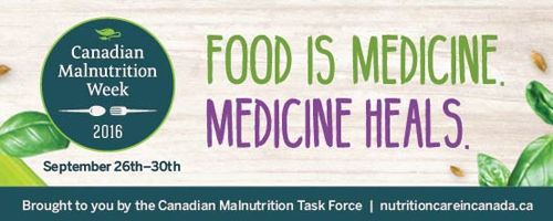 Malnutrition awareness week banner