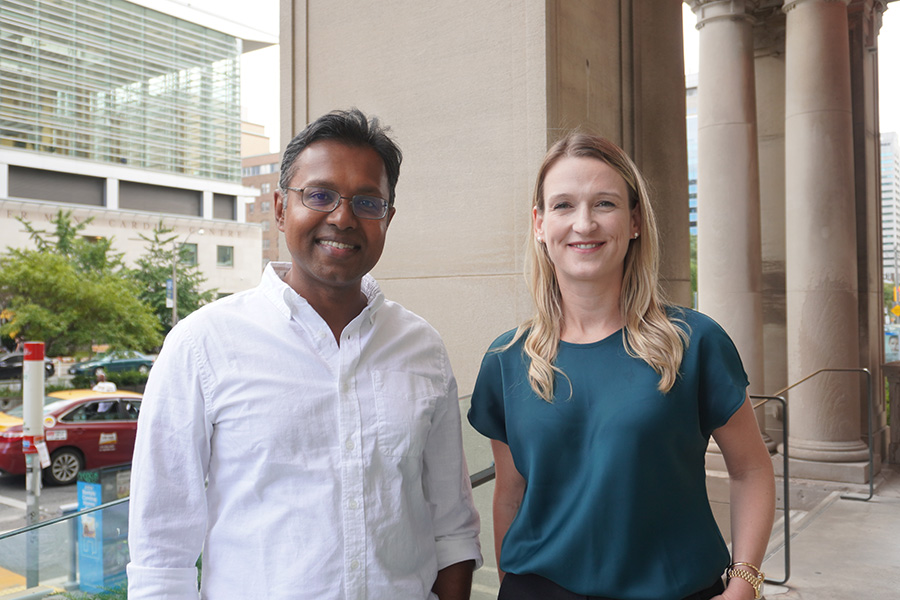 Drs. Dinesh Thavendiranathan and Kate Hanneman 