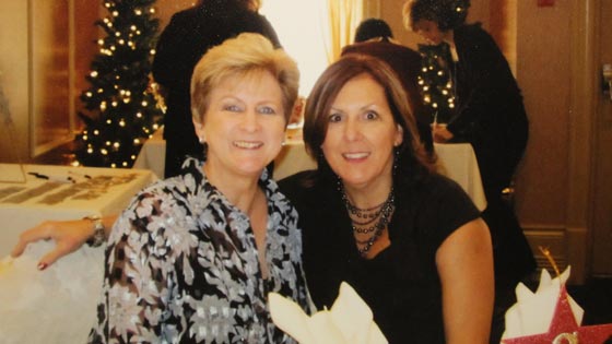 Image of Ruth and Annie at bridal shower