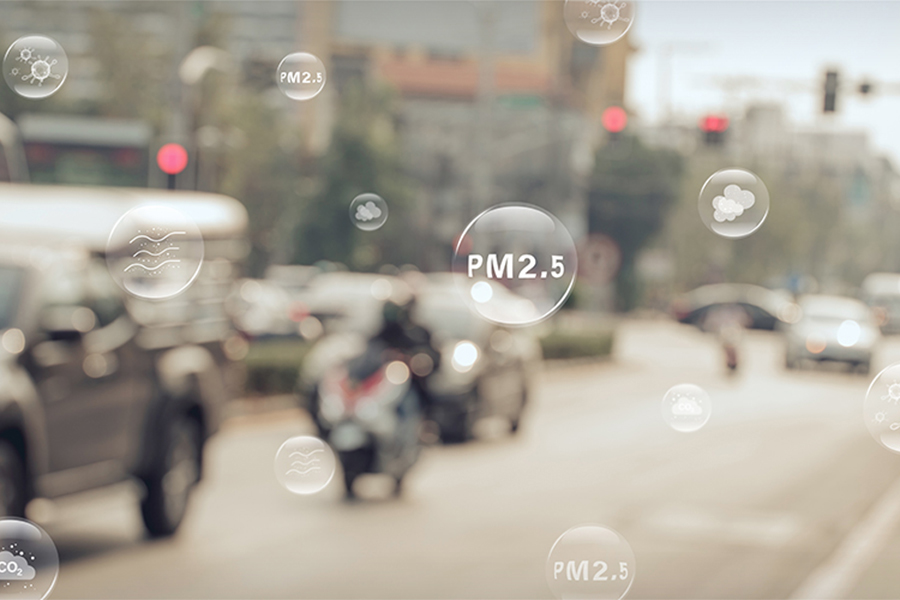 Air Pollution Stock Image