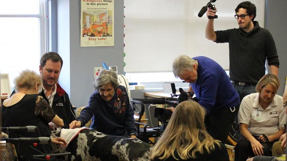 Pet Therapy at Toronto Rehab was featured on CTV’s Canada AM