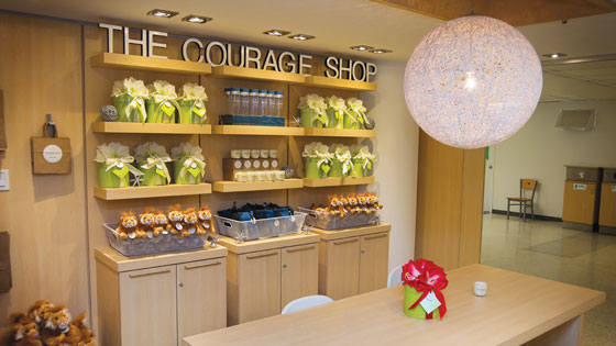 The Courage Shop celebrated its official opening 