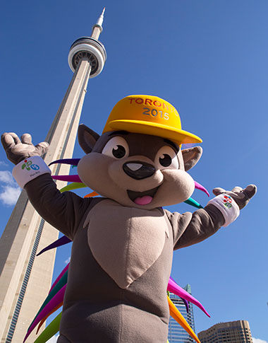 Image of Pan Am Games mascot