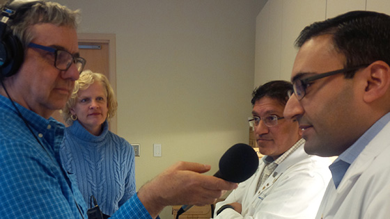 Jeff Goodes, interviews Drs. Heather Ross, Vivek Rao and Mitesh Badiwala