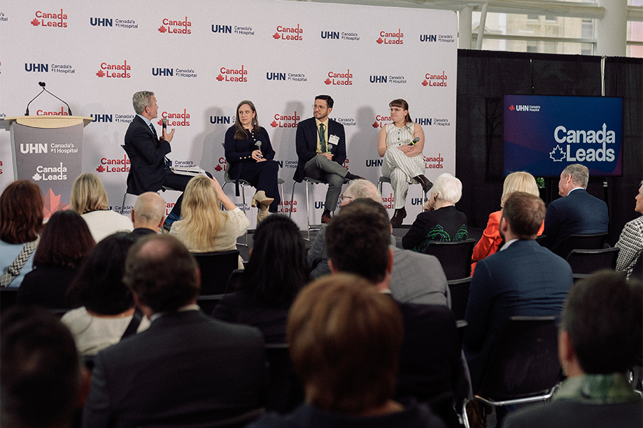 Panel at Canada Leads event