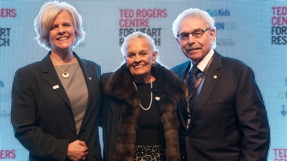 Image of Dr. Heather Ross, Loretta Rogers and Dr. Bernie Gosevitz