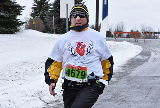 John Warmup for 10km race in Ottawa