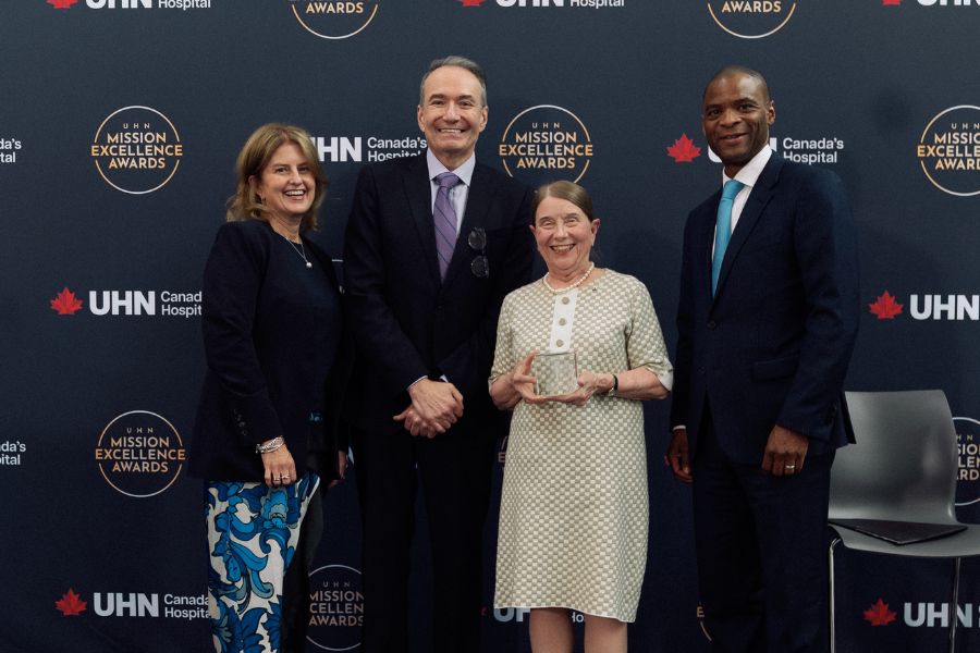 Dr. Frances Shepherd, Global Impact Award recipient