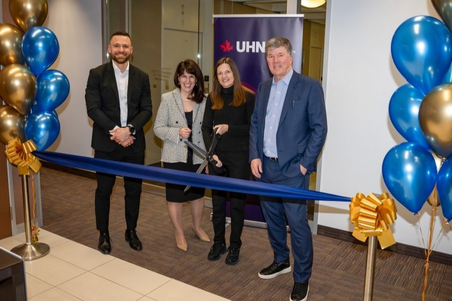 Department of Supportive Care ribbon cutting