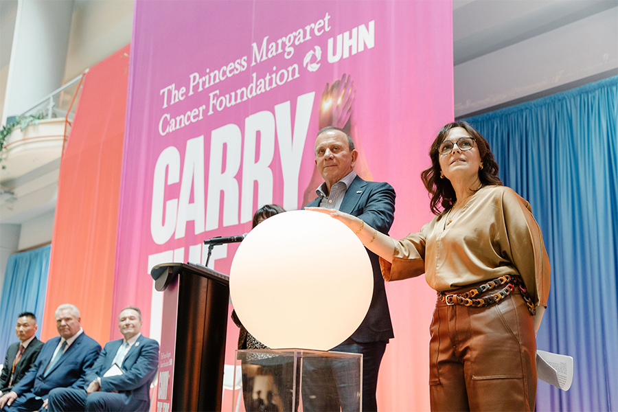 Peter Gilgan and Luana Locke